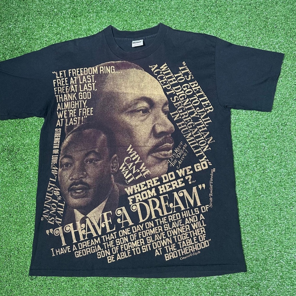 Vintage Murina Martin Luther King‎ Jr MLK I Have A Dream T-Shirt Mens XL USA